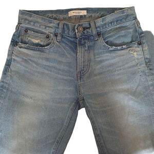 Moussy Vintage Slim Straight Jeans Size 25 Made in Japan